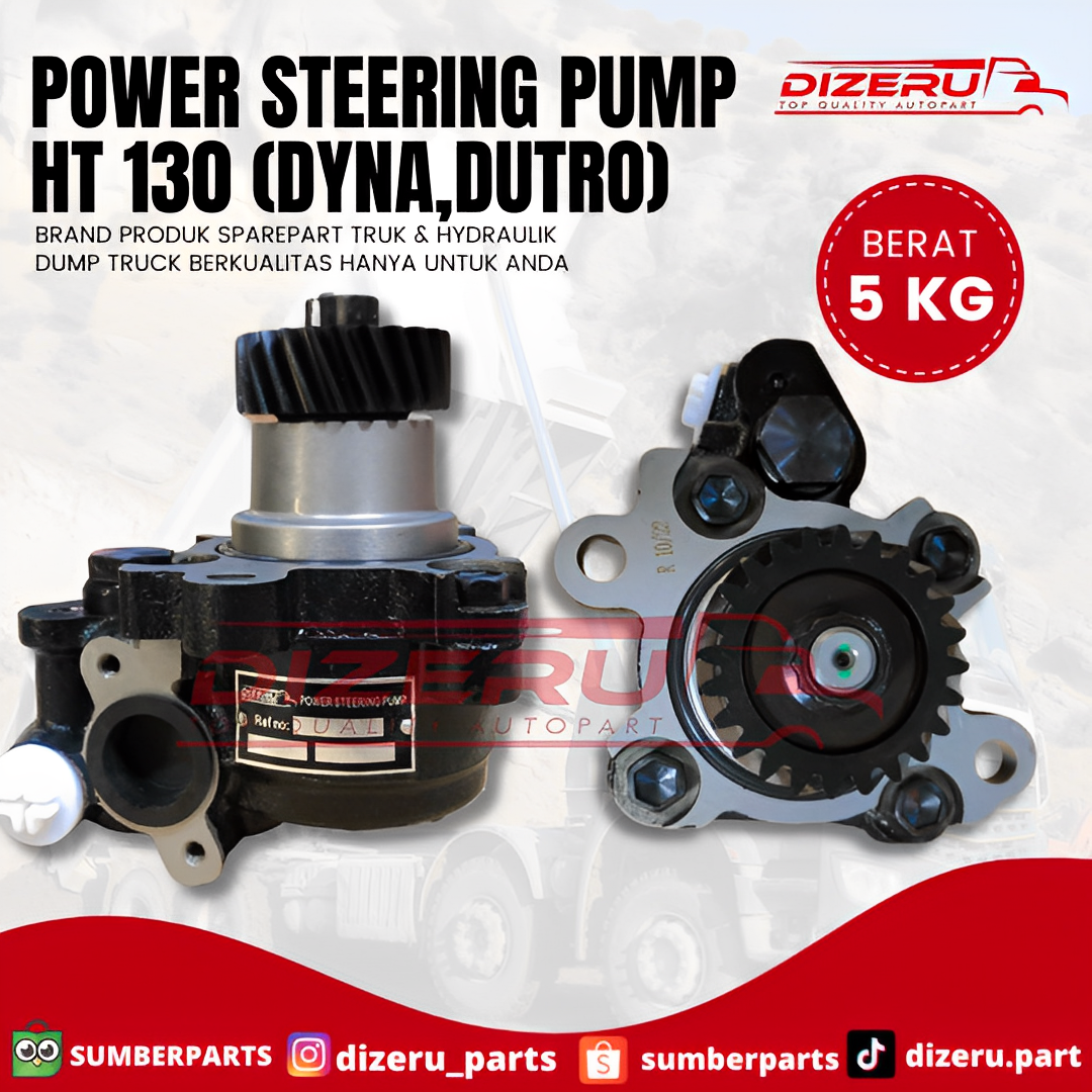 Power Steering Pump HT 130 (Dyna, Dutro)